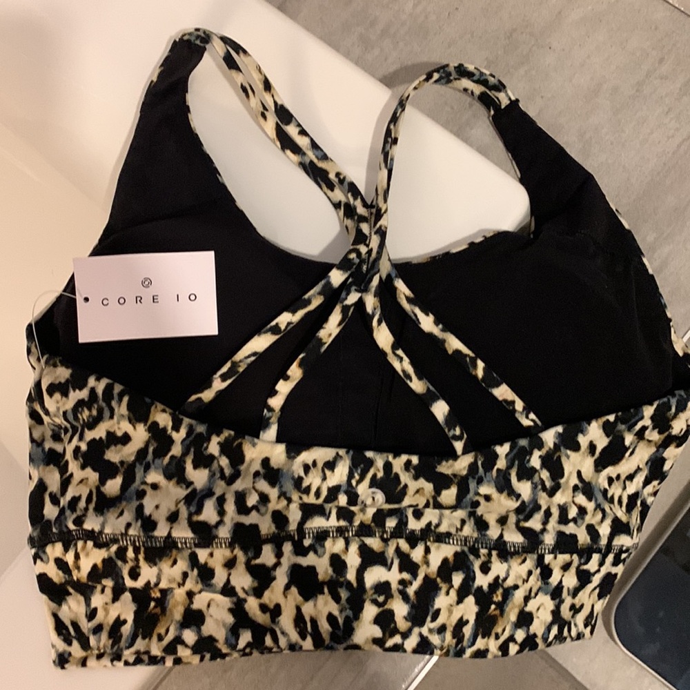 Coreio NEW leopard print sports bra small - Picture 4 of 10